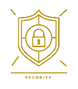 A yellow logo with a lock on it
AI-generated content may be incorrect.